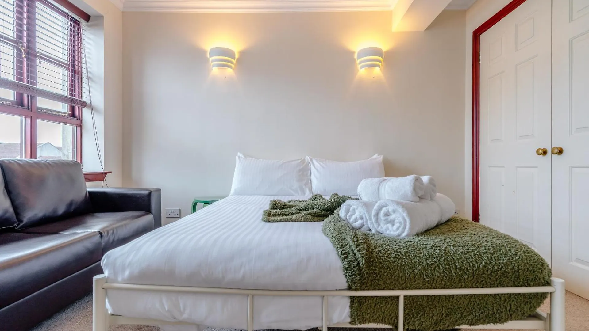 Comfortable Leith Free Parking Edinburgh Apartmán